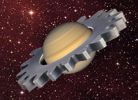 geared-saturn