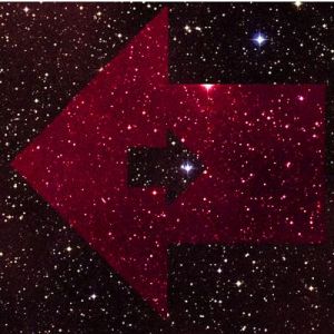 Opposing motion in a starfield