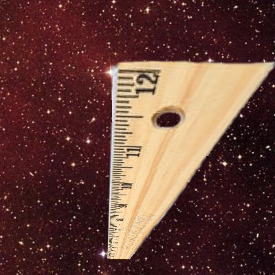Ruler in perspective