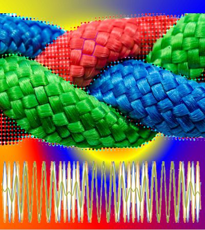 Neutrino braid with sines